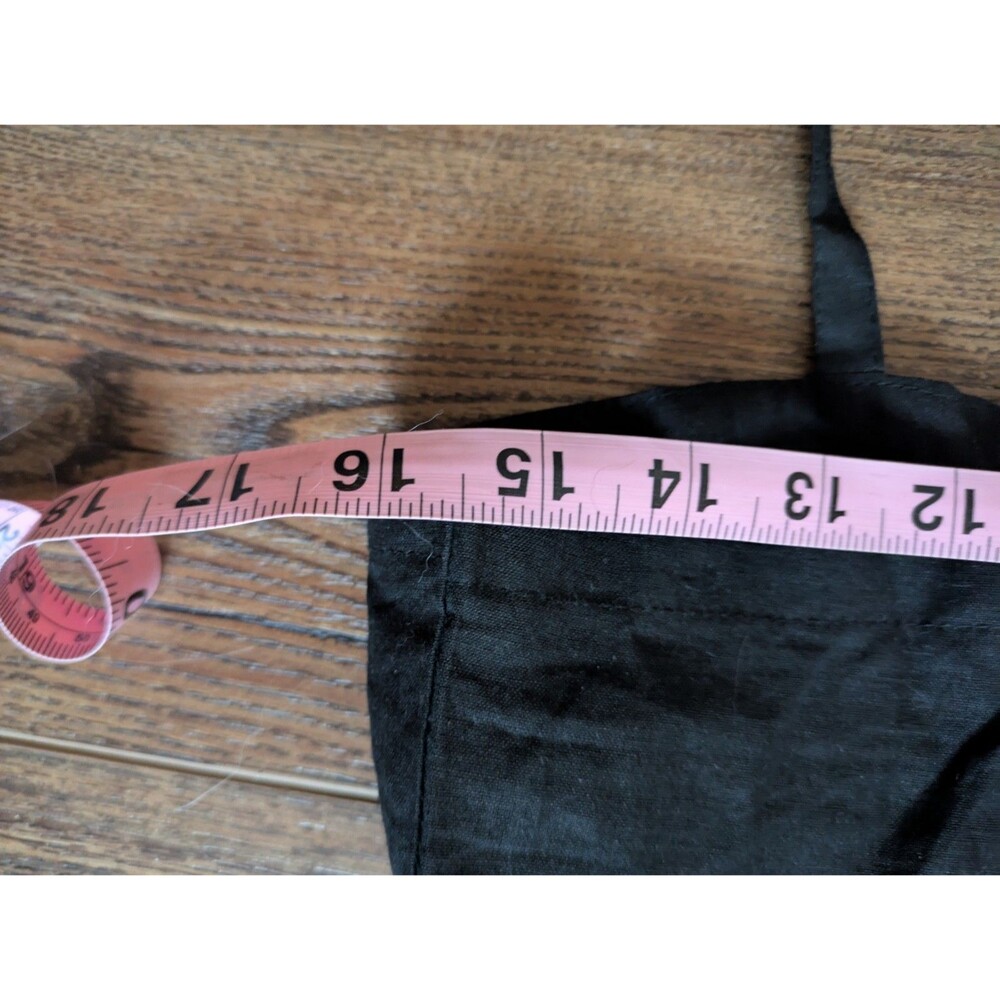 Designer Embroidered Black Silk Cotton Dress with Colorful Patterns Garmentry Xs - Picture 7 of 9